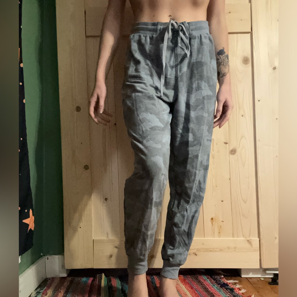 Camo Grey Sweat Pants